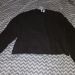 Divided Black Crew Neck Sweater